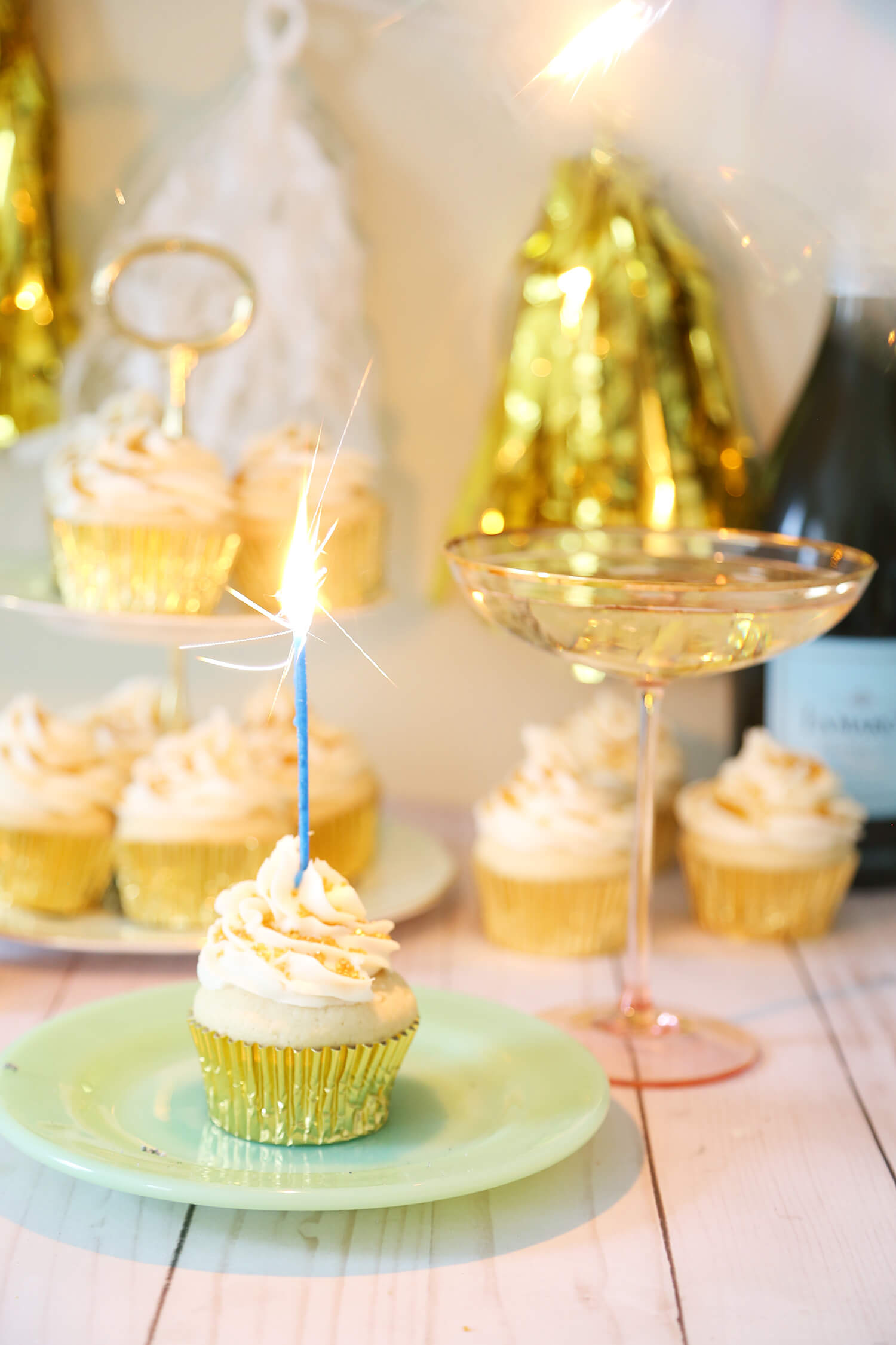 Champagne Cupcakes
