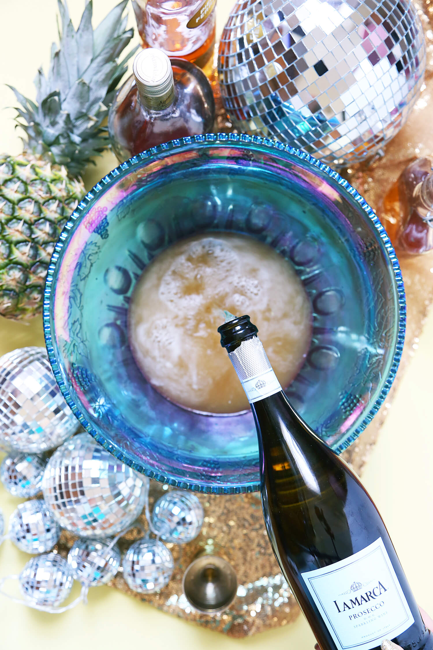 Pineapple Champagne Punch