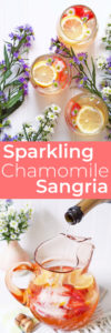 Summer Solstice Sparkling Chamomile Sangria