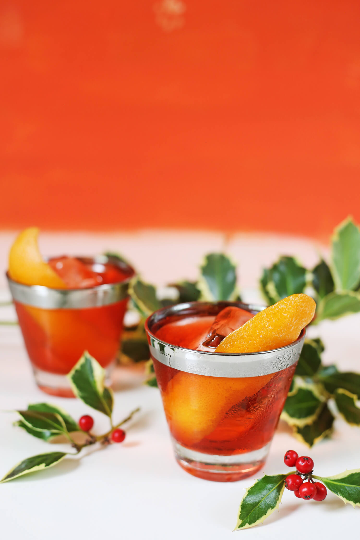 All I Want For Christmas is Gin: Peppermint Negroni 