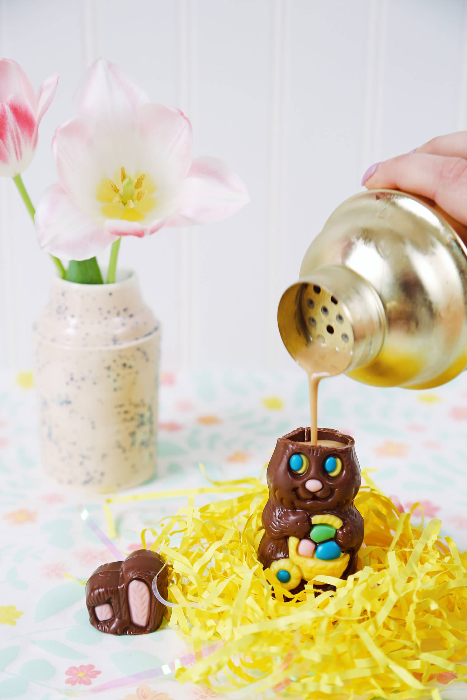 Chocolate Easter Bunny Shots