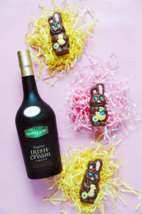 Chocolate Easter Bunny Shots