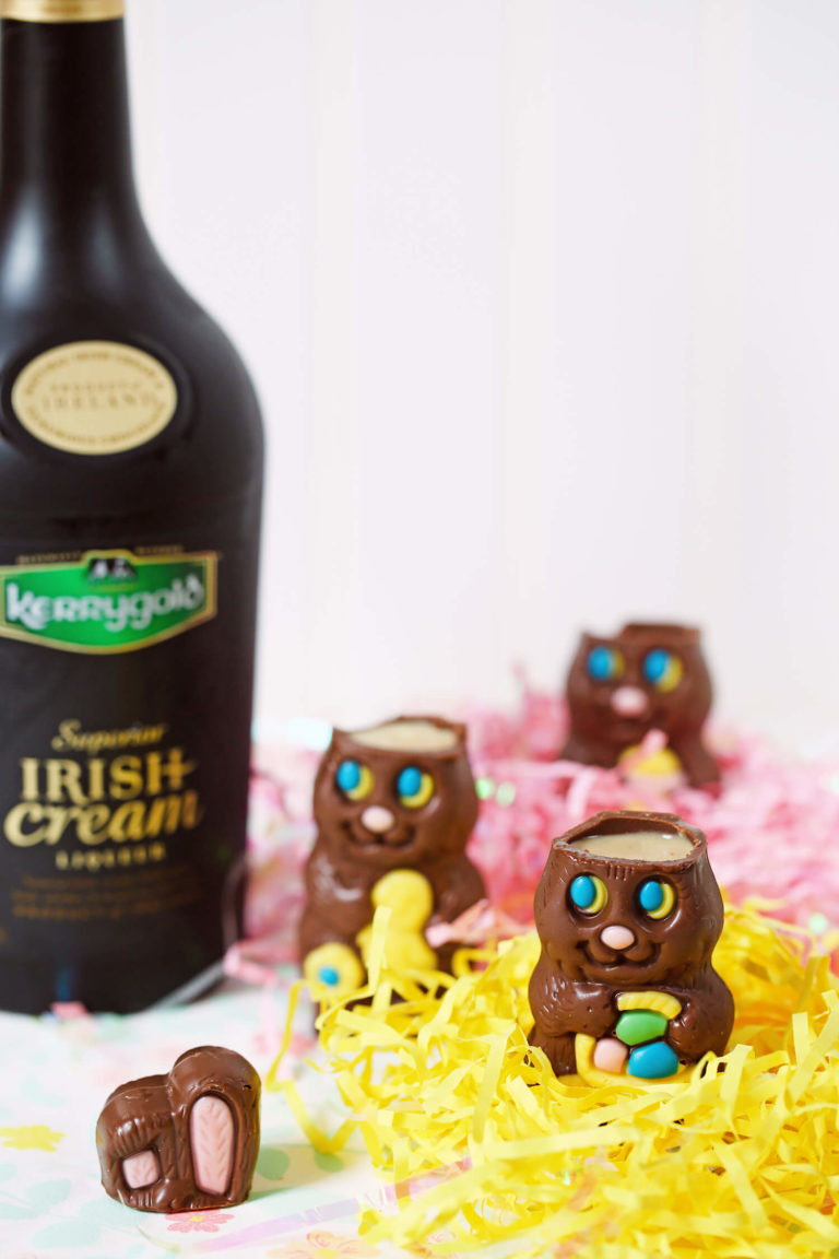 Chocolate Easter Bunny Shots Arsenic Lace